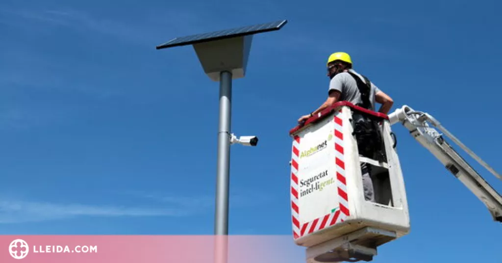 ⏯️ La Paeria instal·la les primeres càmeres a l’Horta per combatre robatoris