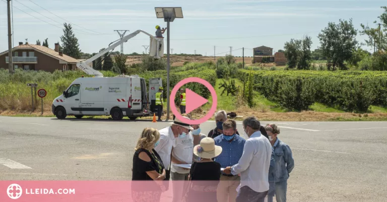 ⏯️ La Paeria instal·la les primeres càmeres a l’Horta per combatre robatoris