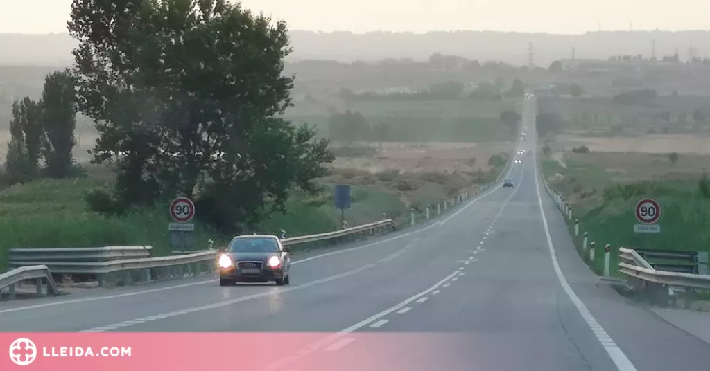 La Generalitat allargarà fins a Lleida el desviament obligatori de camions de l'N-240