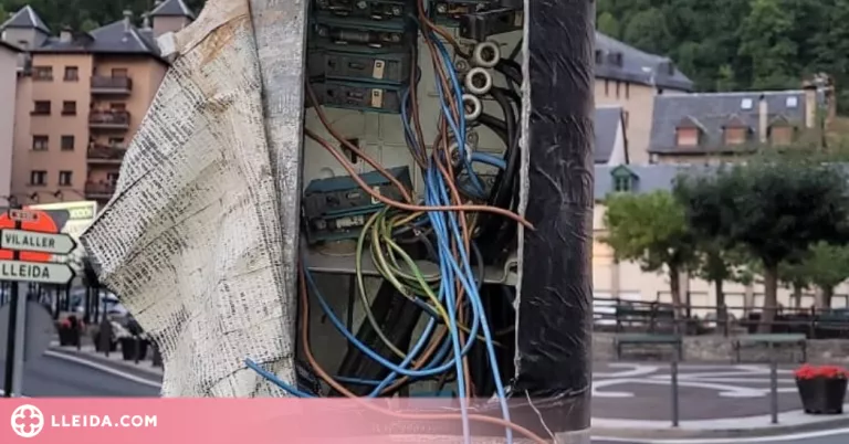 Vielha denúncia vandalisme a l'entrada del municipi
