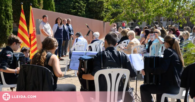 Cervera recorda les víctimes de la Guerra Civil enterrades a la fossa comuna