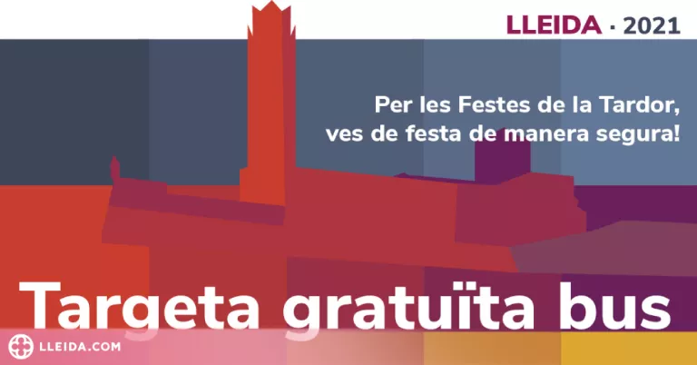 Targeta de bus gratuïta per a joves durant les Festes de la Tardor