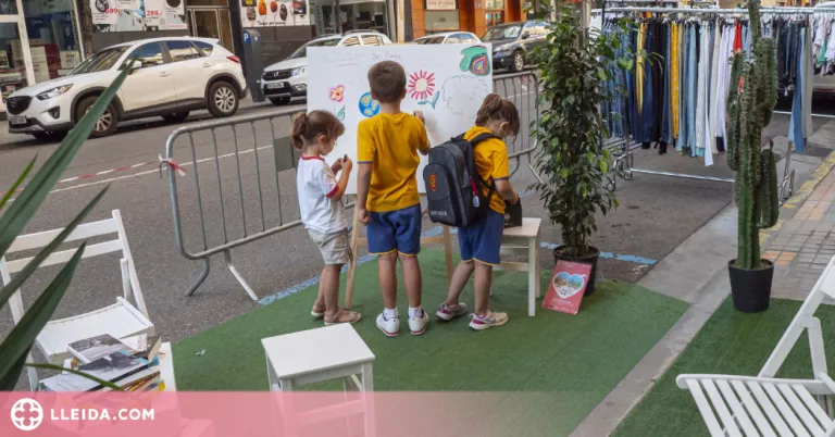 El Parking Day dona inici a la Setmana Europea de la Mobilitat a Lleida