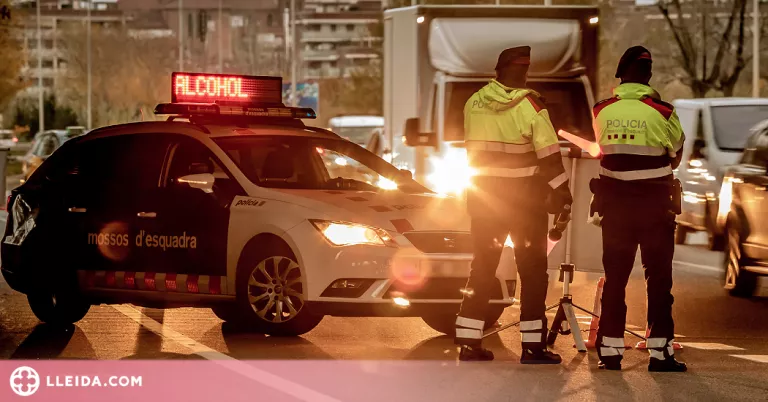 Detingut un conductor begut i sense permís que va atropellar greument un ciclista i va fugir