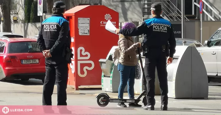 La Urbana de Lleida vol més regulació sobre els patinets després del primer atropellament mortal