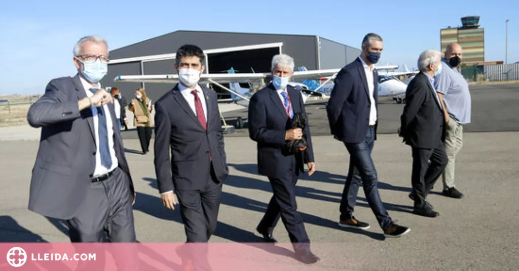 ⏯️ Les obres del segon hangar més gran de Catalunya a l'aeroport de Lleida-Alguaire començaran l'any que ve