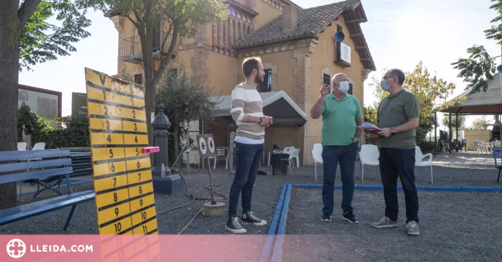 La Paeria millora les pistes de petanca de quatre clubs de Lleida