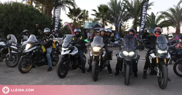 El Pirineu lleidatà acull més de 350 aficionats a les motos