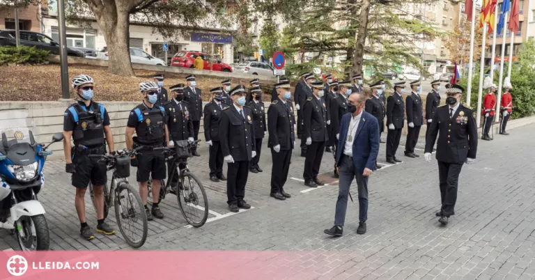 La Guàrdia Urbana de Lleida commemora el seu 175è aniversari
