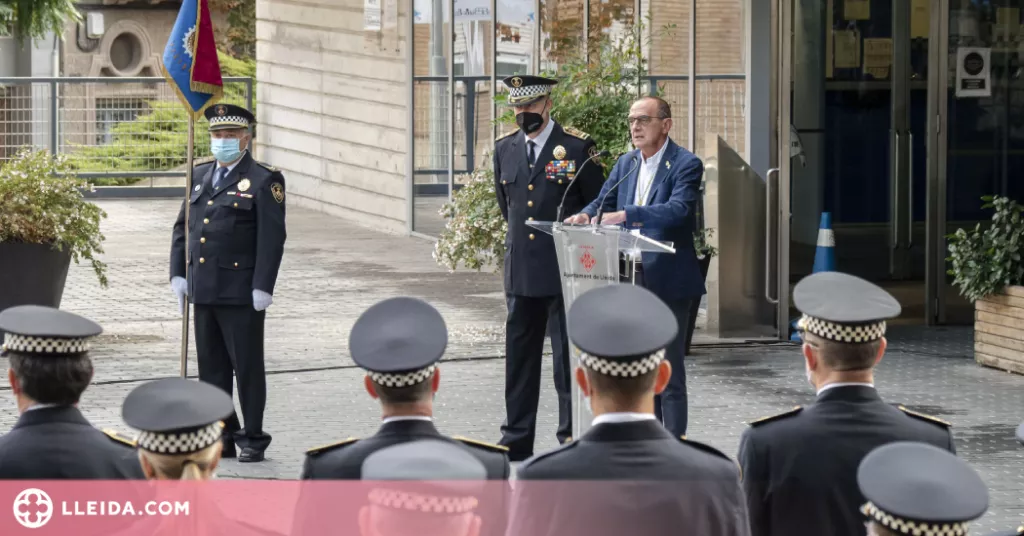 La Guàrdia Urbana de Lleida commemora el seu 175è aniversari