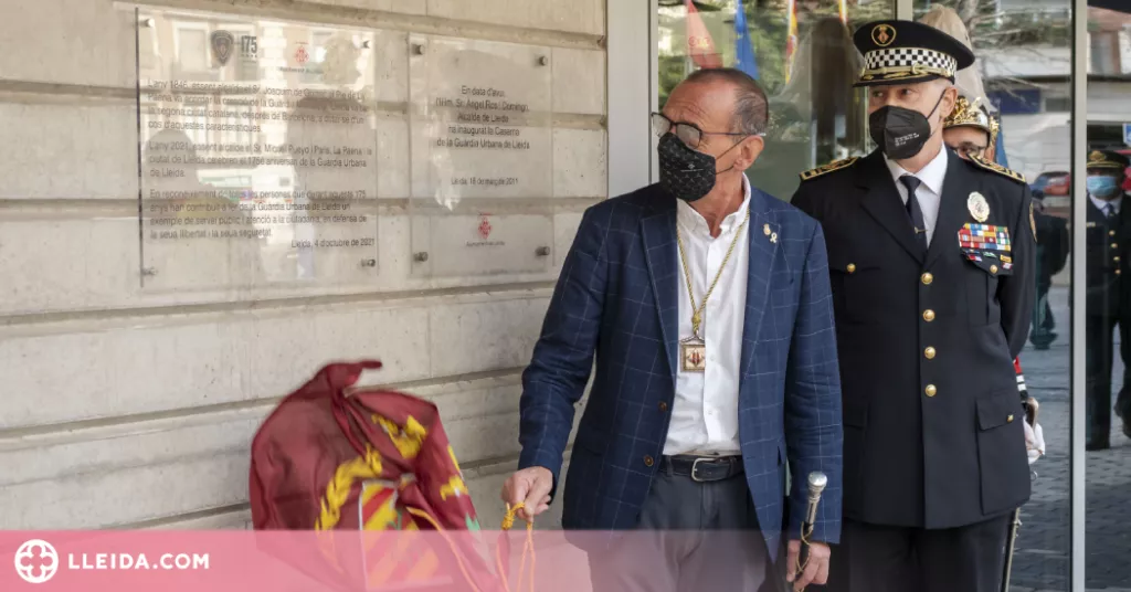 La Guàrdia Urbana de Lleida commemora el seu 175è aniversari