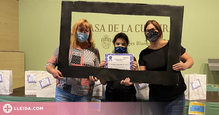 Nenes i nens de les Borges acaben la 19a Bibliocursa