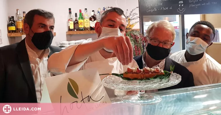 Una tapa de l'Horta de Lleida al concurs nacional de pinxos i tapes