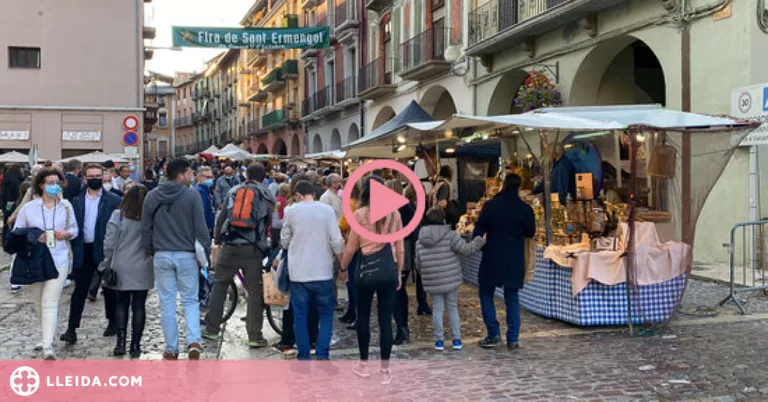 ⏯️ La Fira de Sant Ermengol torna a omplir de sabors la Seu d'Urgell