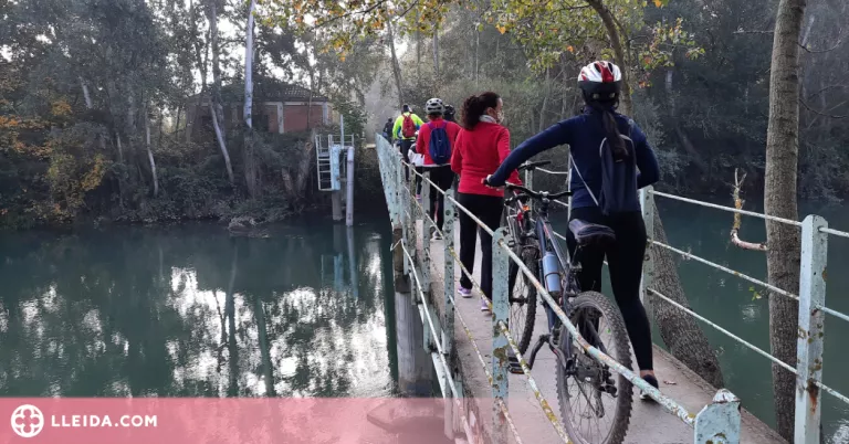 Ecodescoberta pel Camí del Riu amb bicicleta