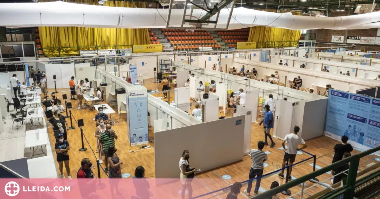 El pavelló Onze de Setembre de Lleida deixarà de ser punt de vacunació covid