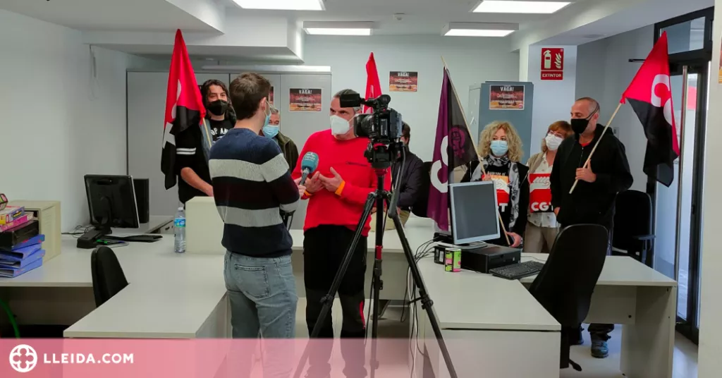 Ocupen Mercolleida en suport a la vaga del 28-O