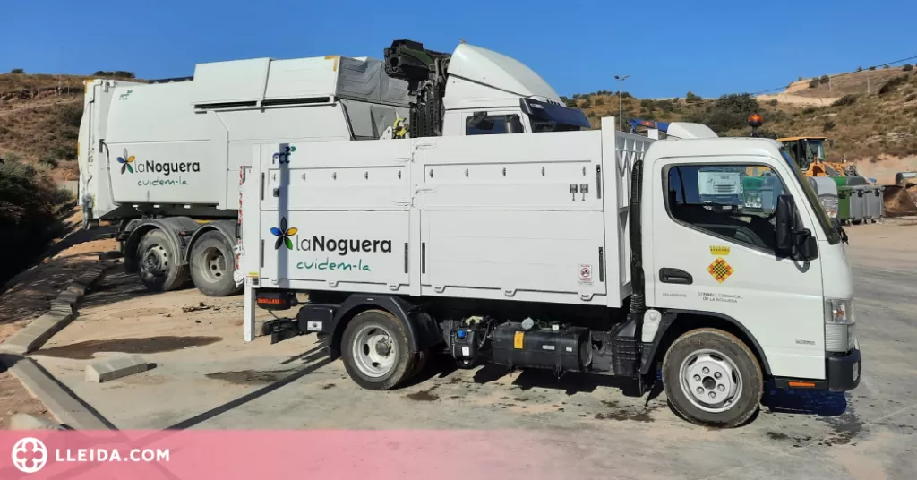 La Noguera incorpora un nou camió de recollida de voluminosos