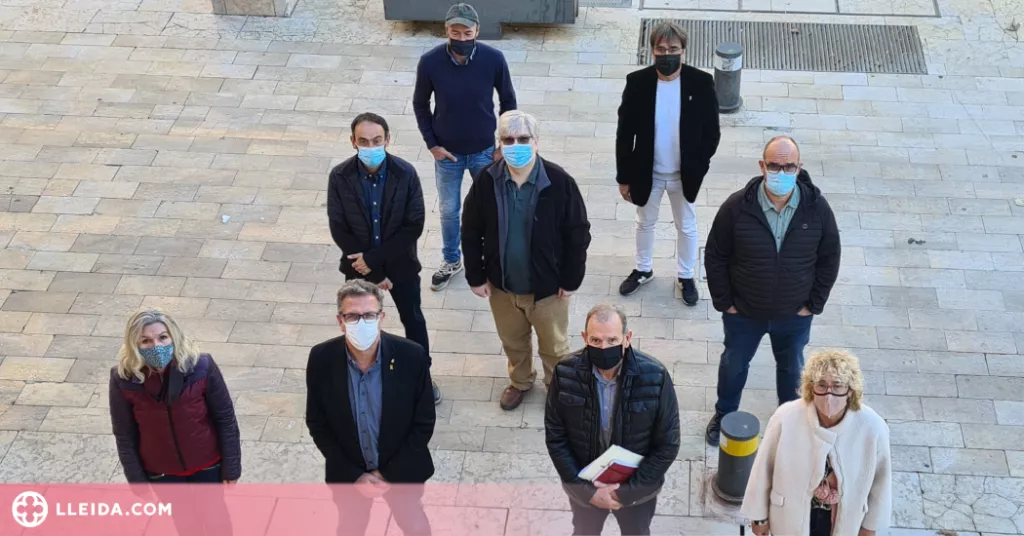 Front institucional comú contra la línia de Molt Alta Tensió