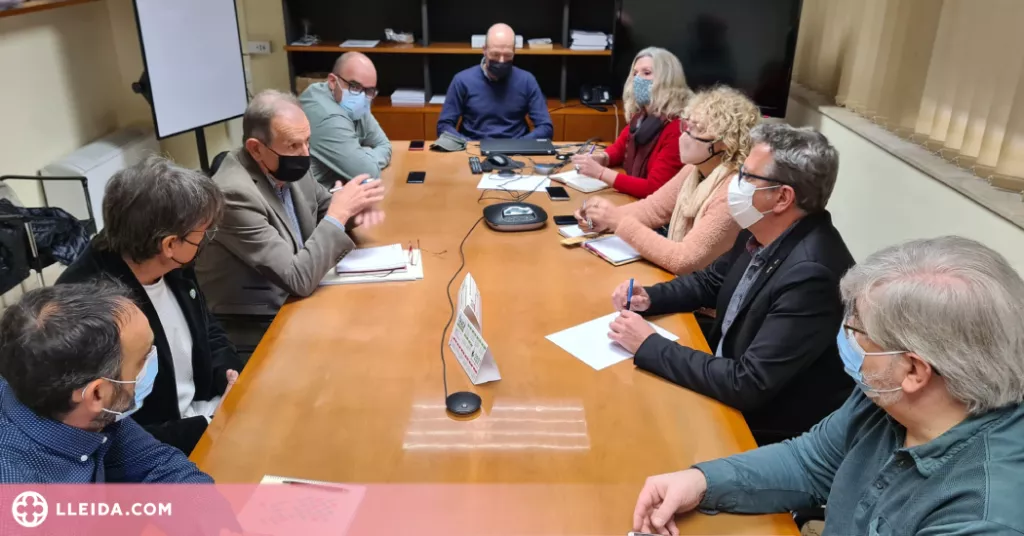 Front institucional comú contra la línia de Molt Alta Tensió