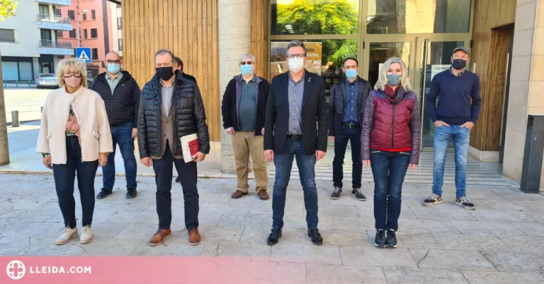Front institucional comú contra la línia de Molt Alta Tensió