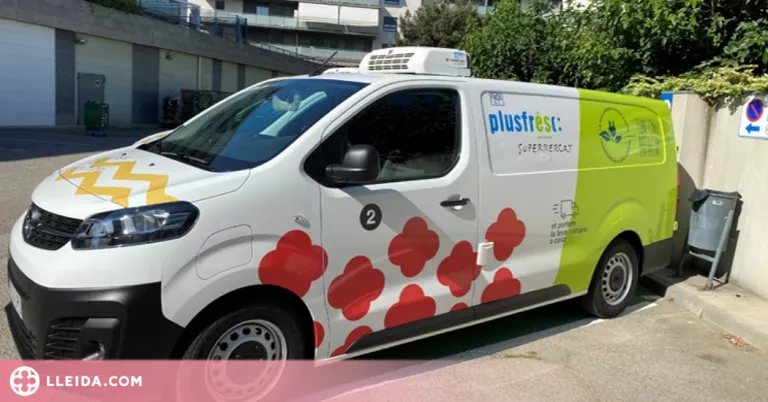 Plusfresc renova totes les seves furgonetes de Lleida per una flota 100% elèctrica