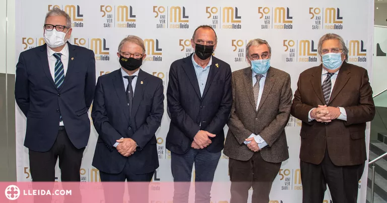 Mercolleida celebra el seu 50è aniversari amb Pueyo i els exalcaldes Siurana, Ros i Larrosa