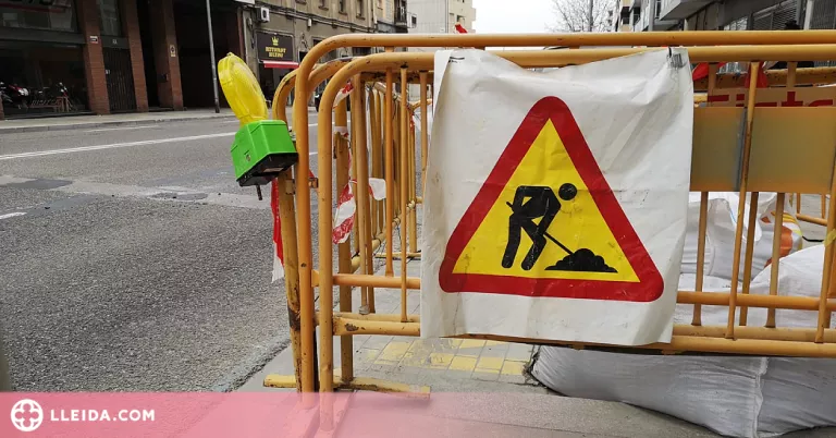 Lleida destinarà un milió d'euros a renovar la xarxa d’aigües