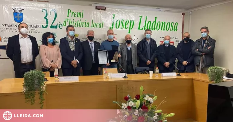 Una obra sobre la formació del cos de Bombers a Lleida, Premi Josep Lladonosa d'Història Local