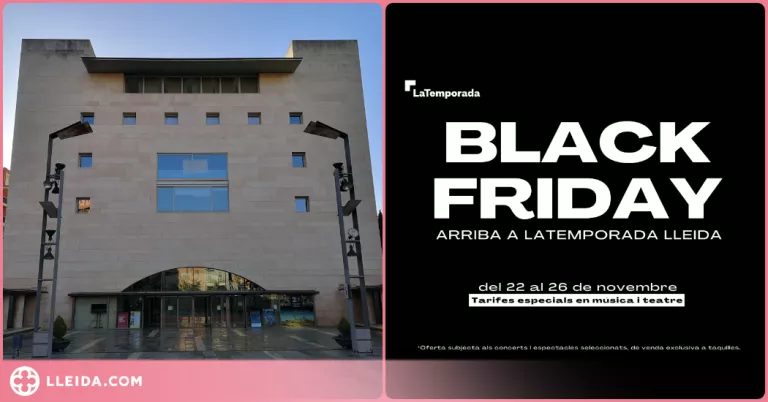 Black Friday a l'Auditori Enric Granados de Lleida