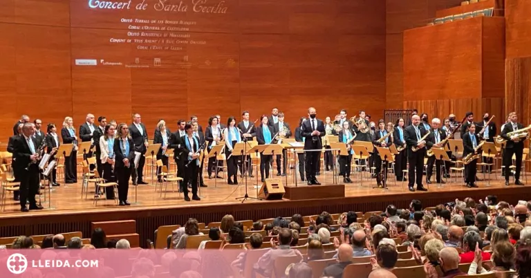 L'Auditori Enric Granados acull el concert de Santa Cecília de la Banda Municipal de Lleida