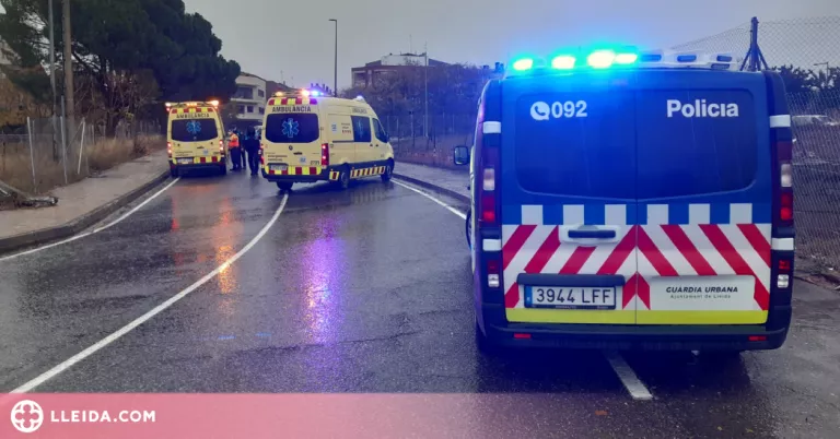 Un menor d'edat atropella un jove de 17 anys a Lleida