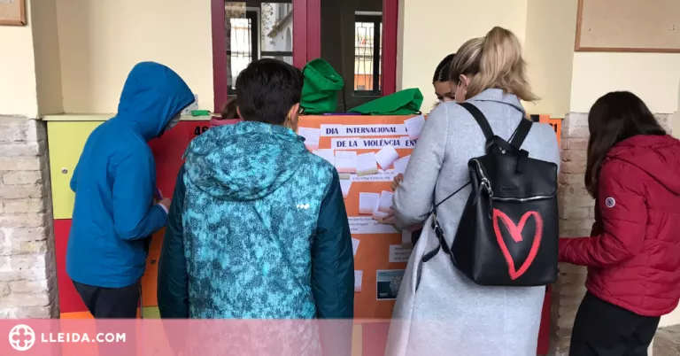 Les Garrigues commemora el 25N, Dia contra la violència envers les dones