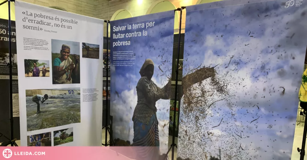La Biblioteca Pública de Lleida exposa la tasca de la Fundació Vicente Ferrer a l'Índia
