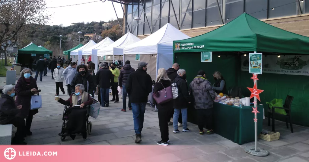 Èxit de visitants a la Fira de Nadal de la Pobla