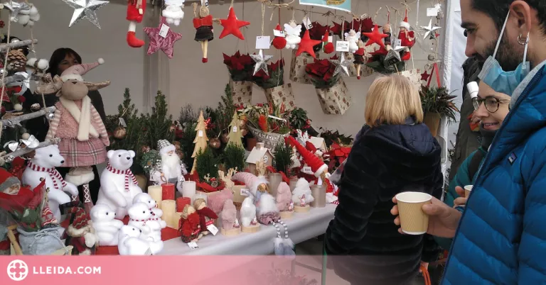 Èxit de visitants a la Fira de Nadal de la Pobla
