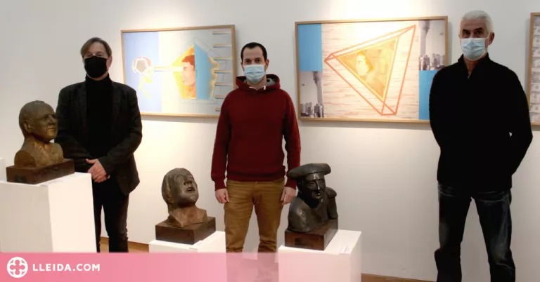 Tàrrega aplega obres del pintor Domènec Serra i l’escultor Josep Castellana