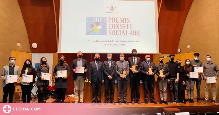 La UdL distingeix la Diputació de Lleida als Premis Consell Social