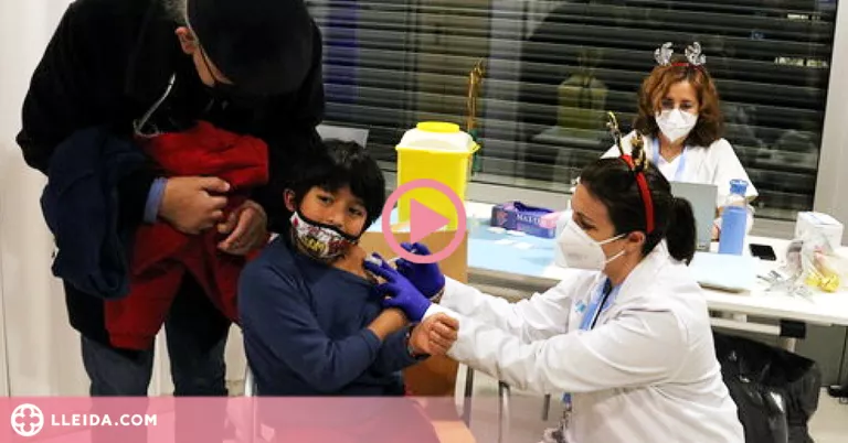 ⏯️ Primeres vacunacions a infants de 5 a 11 anys al Sant Joan de Déu de Lleida