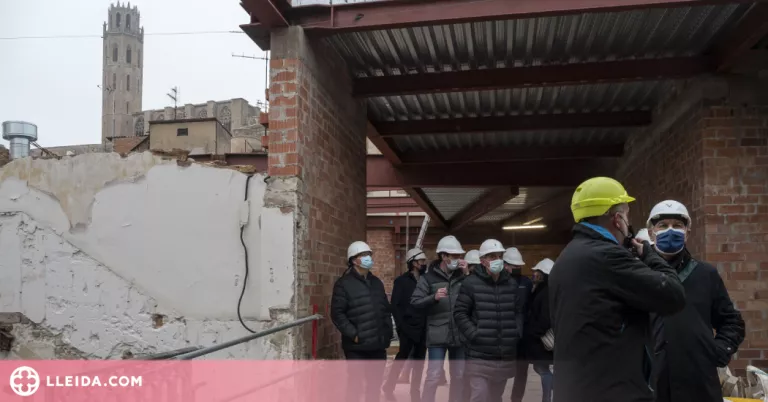⏯️ El nou Museu Morera de Lleida ja té el 70% de l’obra completada