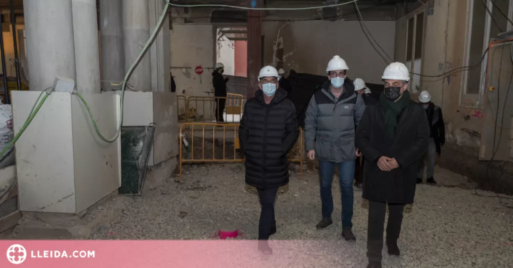 ⏯️ El nou Museu Morera de Lleida ja té el 70% de l’obra completada