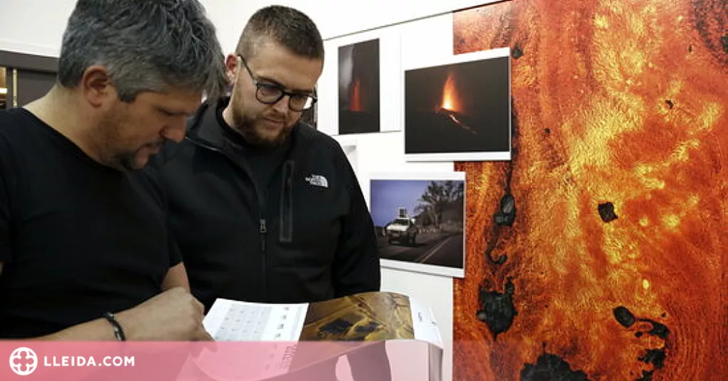 ⏯️ Quatre fotoperiodistes catalans exposen a Balaguer la doble cara del volcà de La Palma