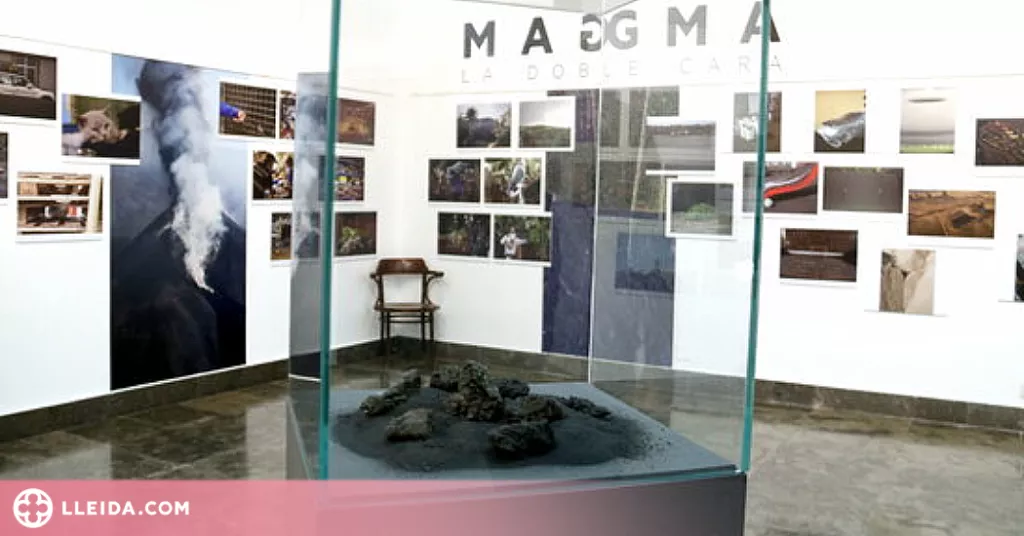 ⏯️ Quatre fotoperiodistes catalans exposen a Balaguer la doble cara del volcà de La Palma
