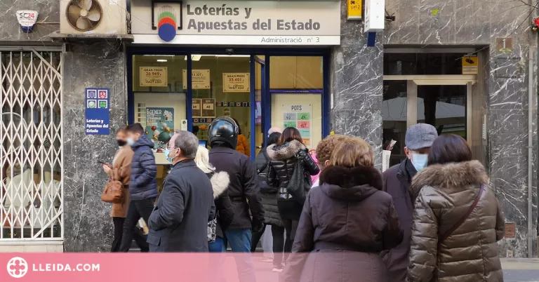 Lleida és la província catalana que més diners gasta en loteria de Nadal