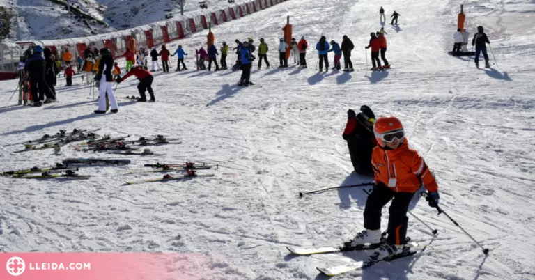 El Pirineu de Lleida preveu una ocupació mitjana del 75% per Nadal, Cap d'Any i Reis
