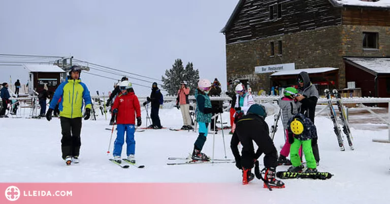 El Pirineu de Lleida tanca Nadal amb 250.000 forfets venuts i un 70% d'ocupació