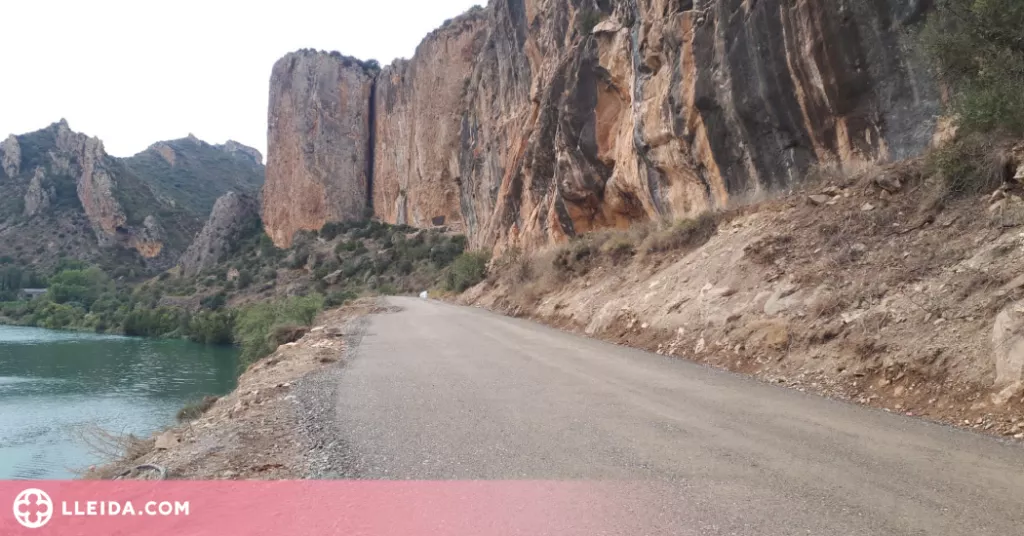 La Diputació de Lleida reconstruirà el mur de Sant Llorenç de Montgai de la carretera entre Balaguer i Camarasa