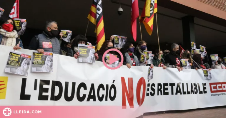⏯️ CCOO denuncia Salut per "no dotar del material de protecció necessari" als professionals de l'educació