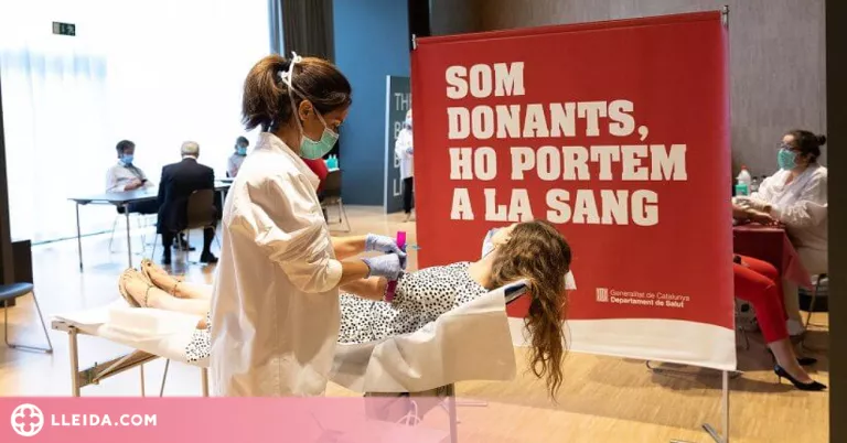 Crida del Banc de Sang a les donacions abans de marxar de vacances