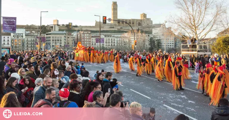 Lleida tornarà a celebrar la rua del Carnaval